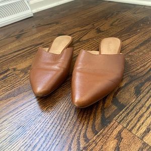 Brown Madewell Flat Mules